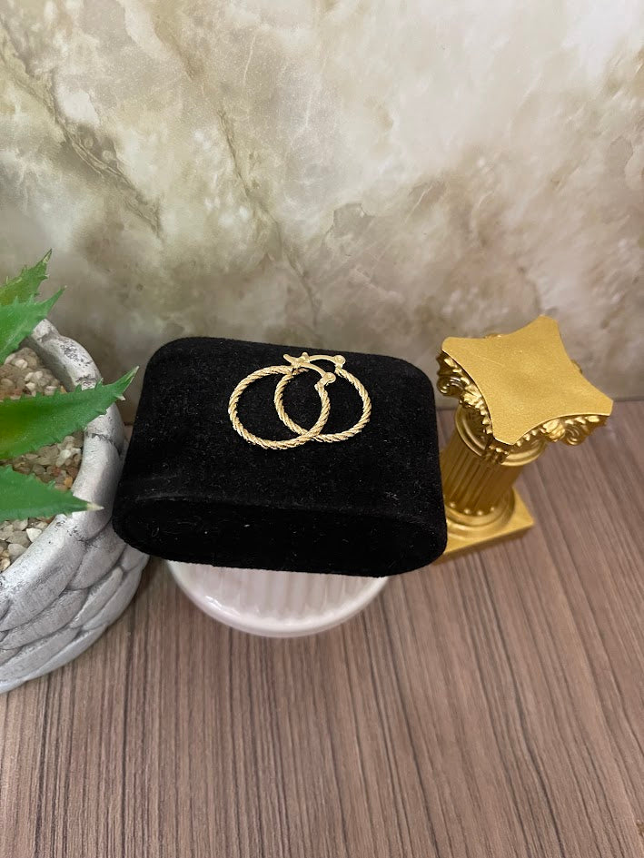 CANDONGA ENTORCHADA ORO LAMINADO