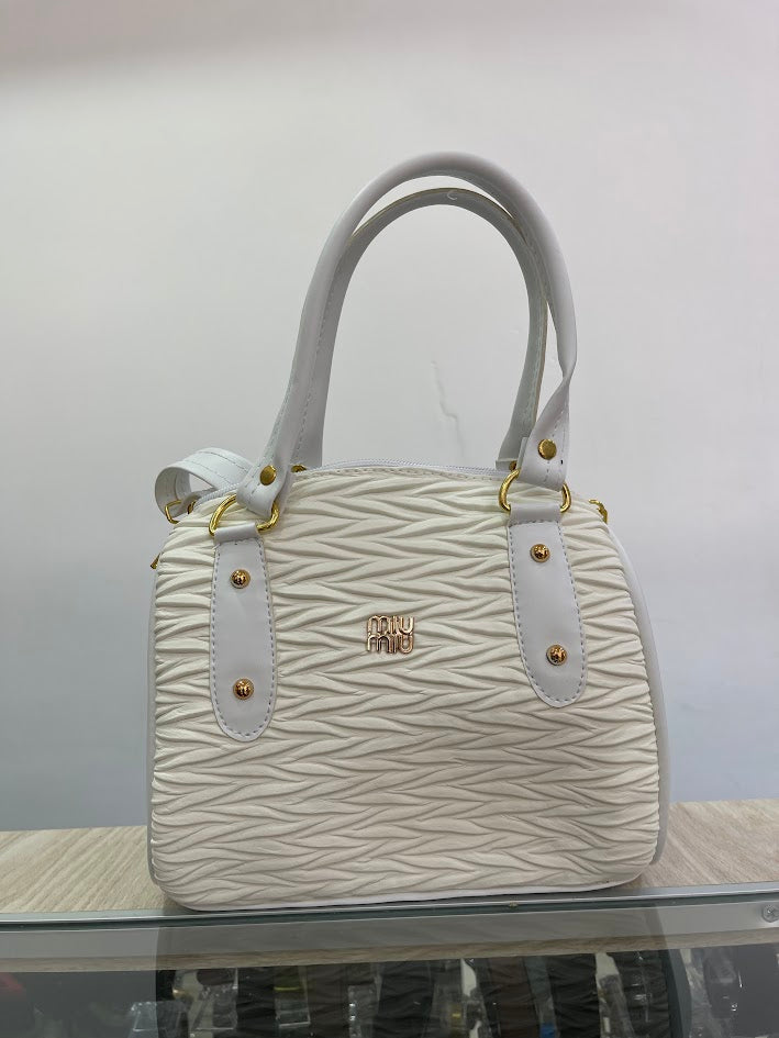 BOLSO DAMA MIU MIU BLANCO