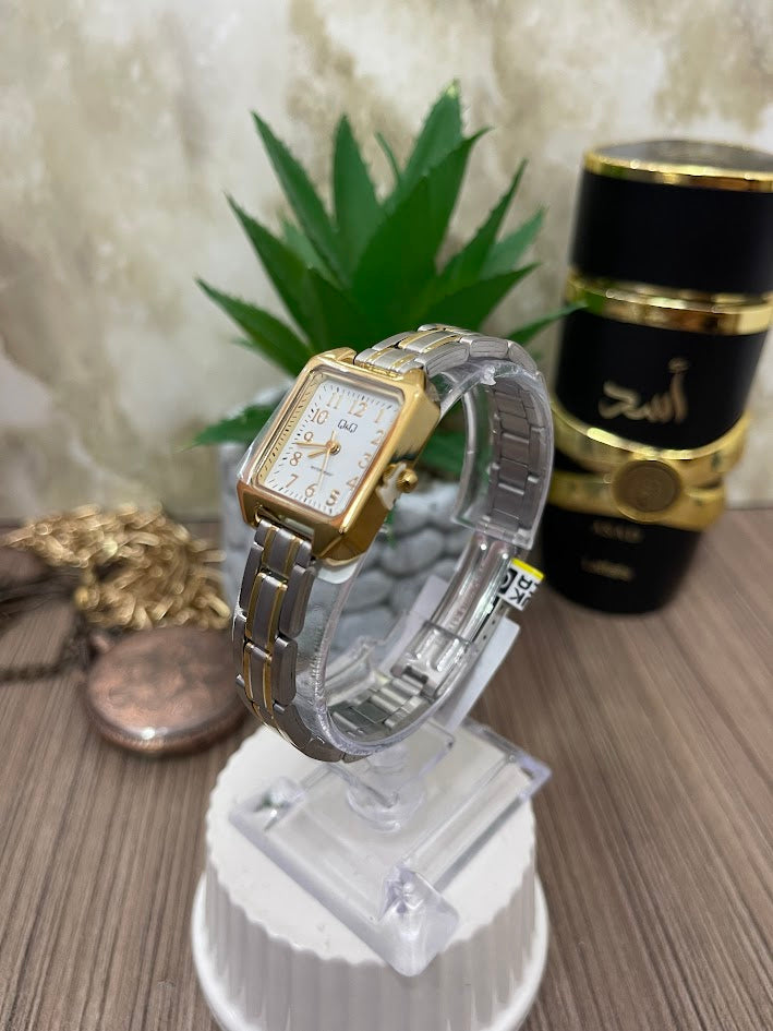 QYQ DAMA CUADRADO BICOLOR NUMEROS COMPLETOS