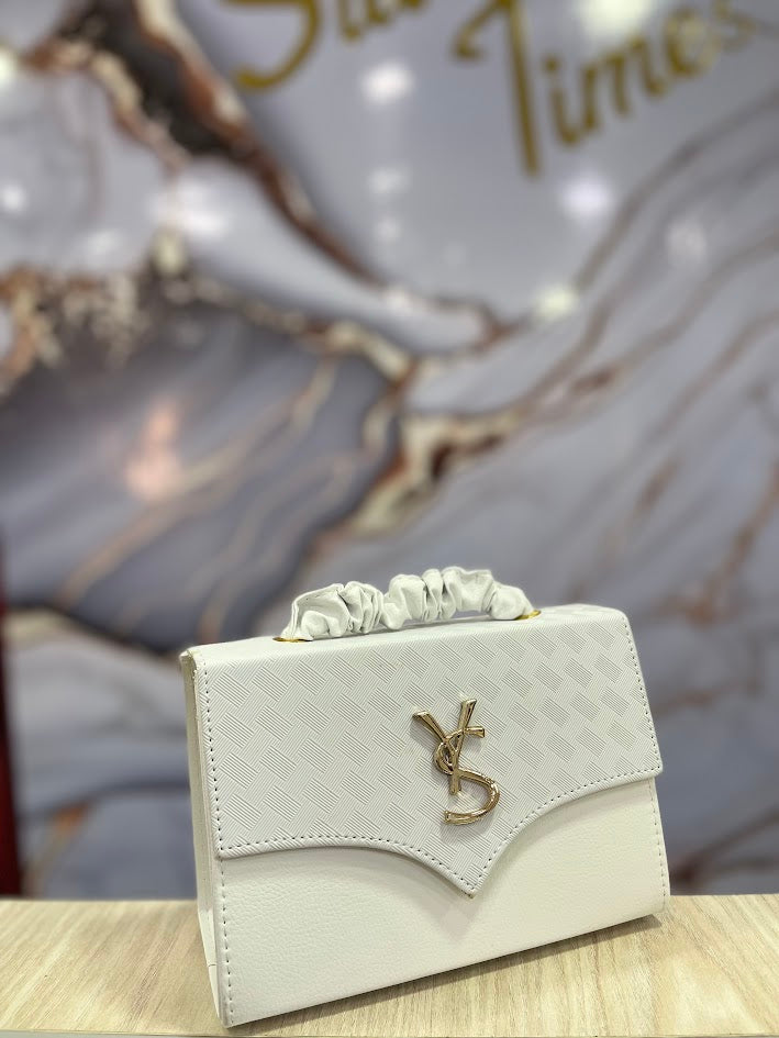 BOLSO TIPO CARTERA BLANCO YS