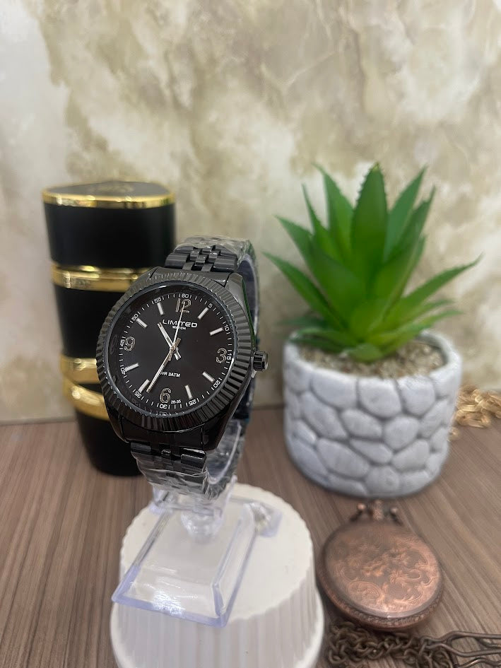 RELOJ LIMITED TODO NEGRO NANILLA TEJIDA