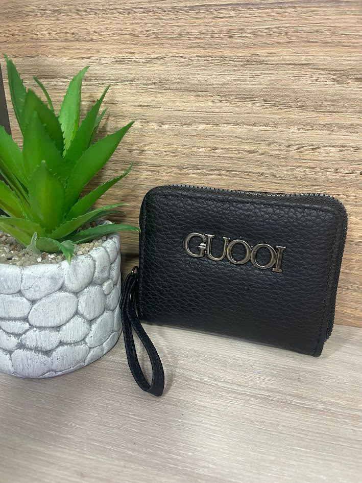 BILLETERA DAMA NEGRA MINI GUOOI