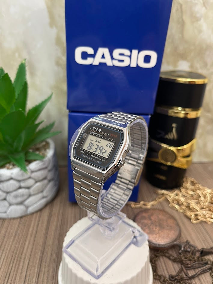 CASIO DAMA F91 PLATEADO