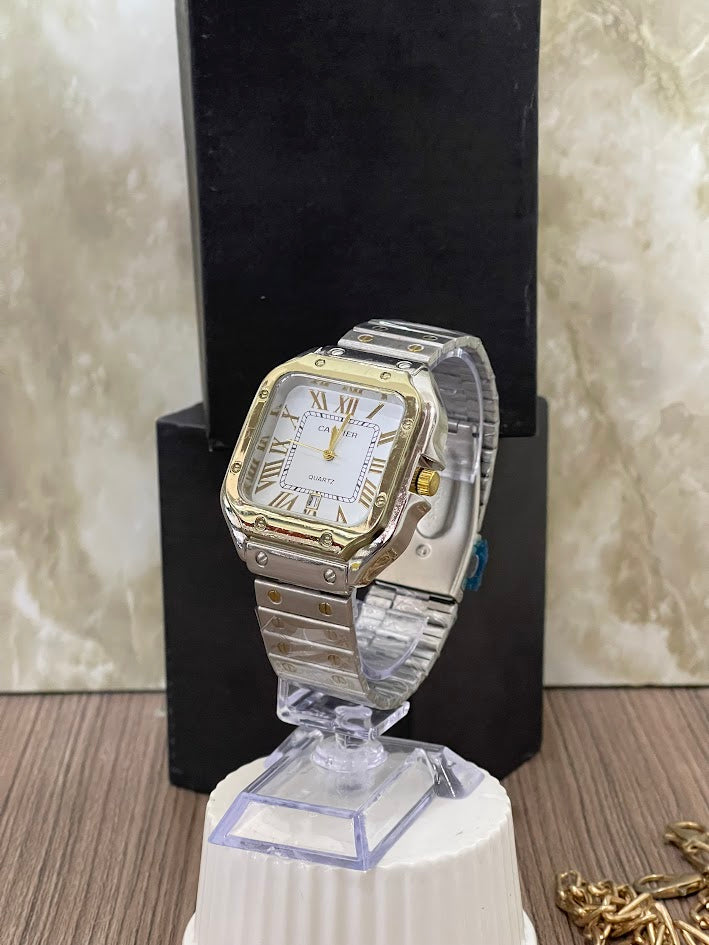 RELOJ CARTIER BICOLOR CALENDARIO