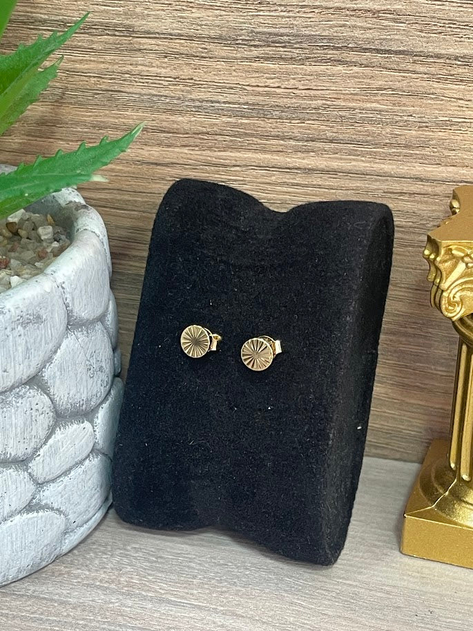 TOPO PLANO DIAMANTADO ORO LAMINADO