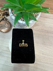 DIJE DIOS ORO LAMINADO