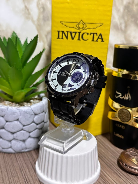 INVICTA NEGRO ESFERA BLANCA