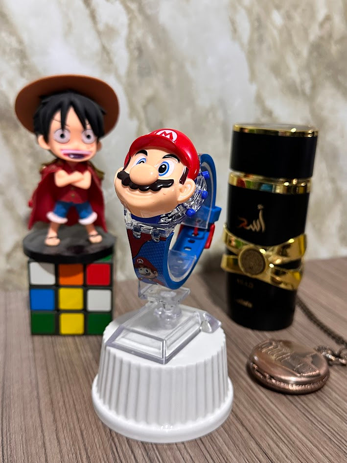 RELOJ DIGITAL NIÑOS ANIMADO CON LUCES Y SONIDO