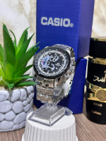 CASIO PLATEADO FONDO NEGRO
