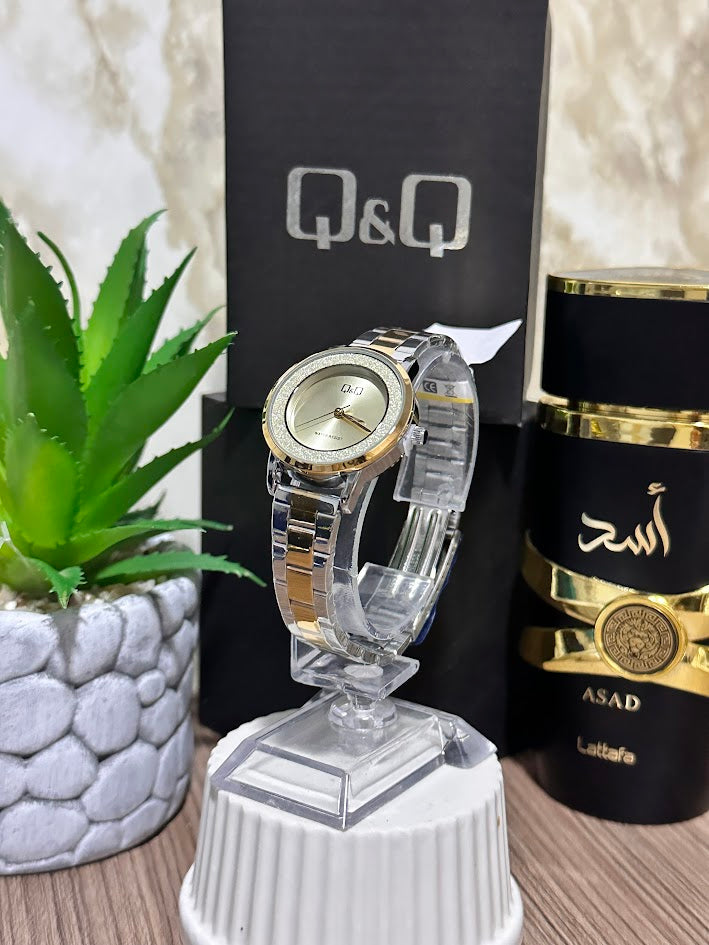 QYQ BICOLOR ESFERA DORADA BORDE BRILLANTE