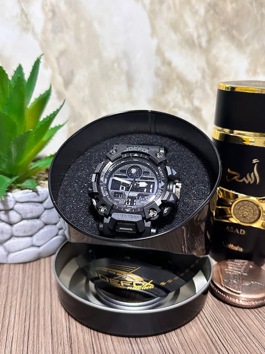 JOEFOX NEGRO DOBLE HORA