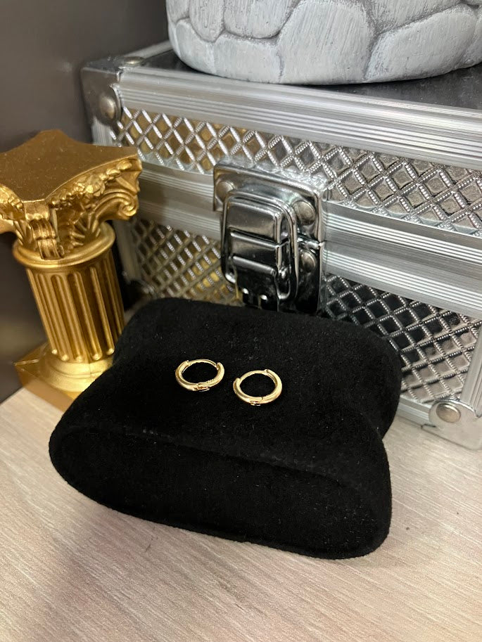 CANDONGA CLICK LISO 10MM ORO LAMINADO