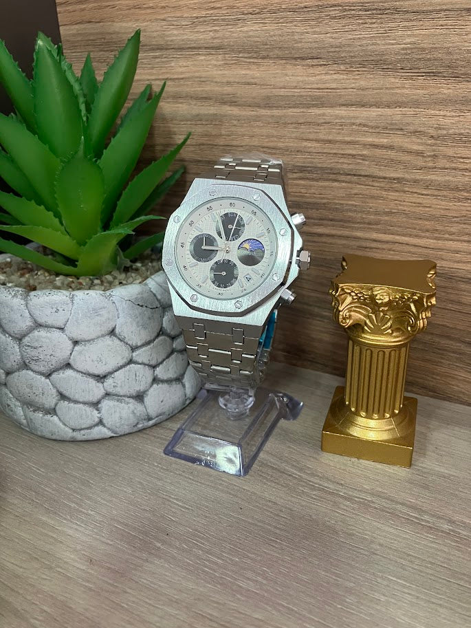 RELOJ AUDEMARS PLATEADO CABALLERO