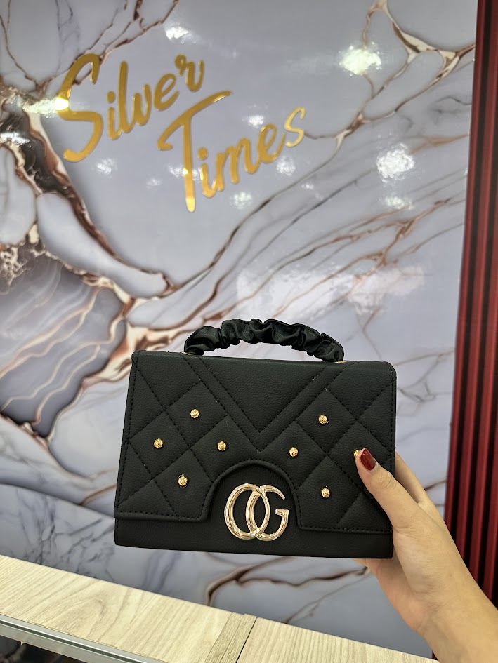 BOLSO DE MANO NEGRO OG