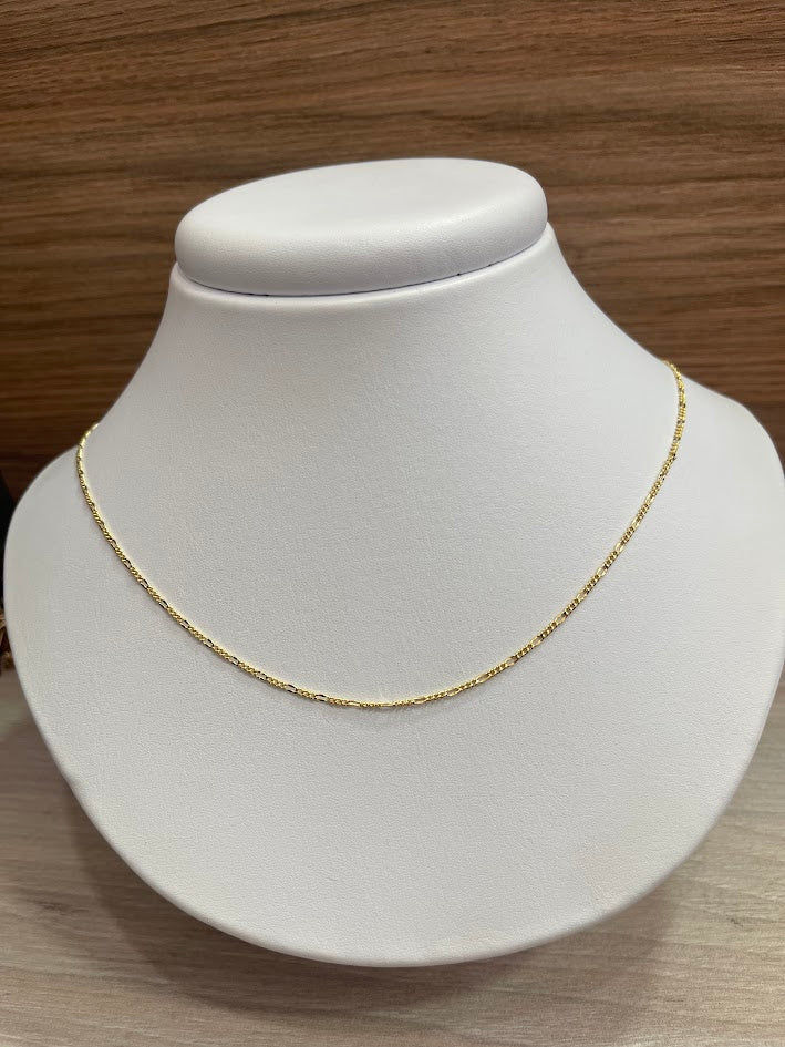 CADENA 3X1 ORO LAMINADO