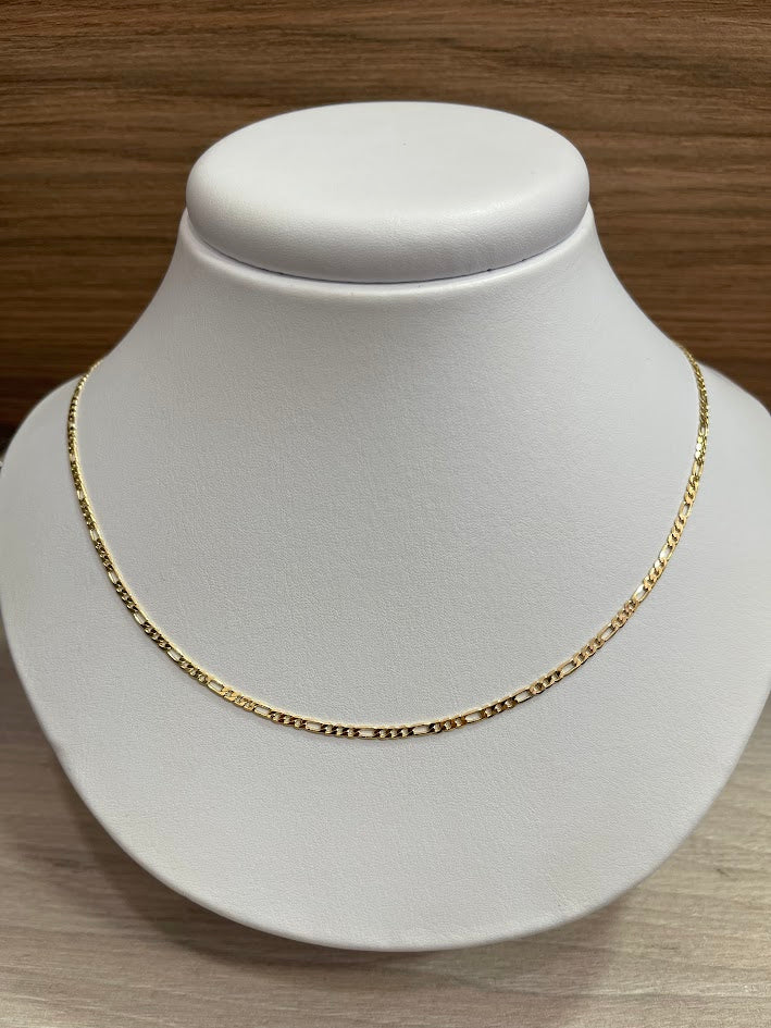 CADENA 2.5MM 50CM ORO LAMINADO
