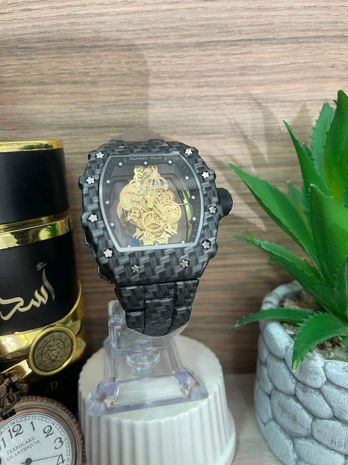 RELOJ RICHARD MILLE GRIS METALICO