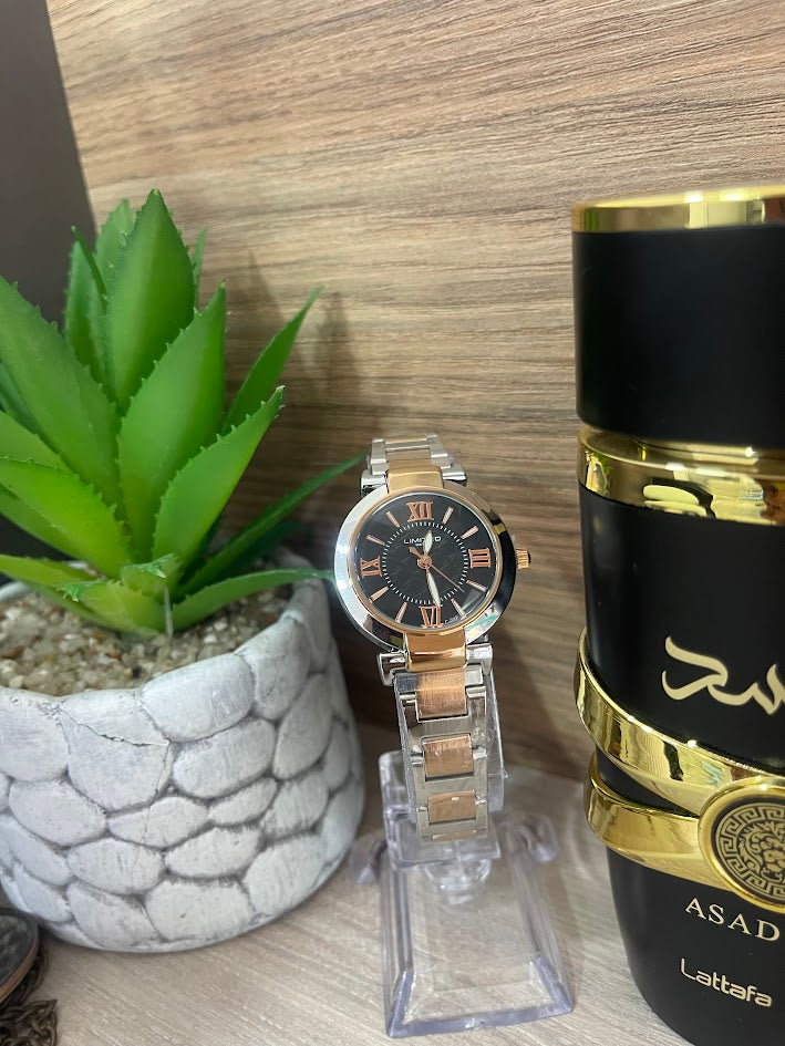 RELOJ LIMITED BICOLOR ORO ROSA DAMA
