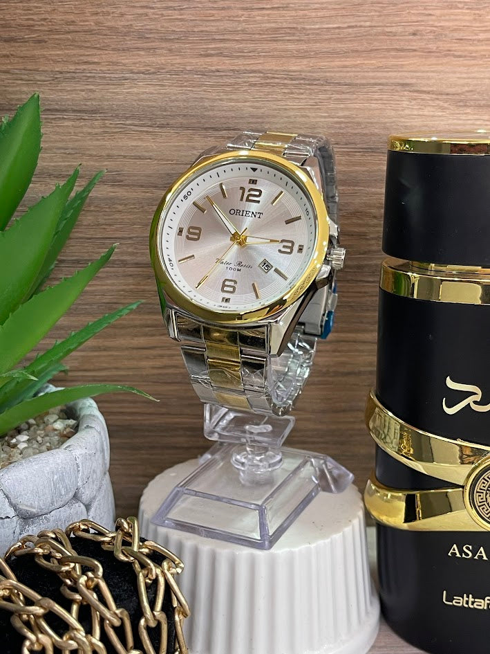 RELOJ ORINT CABALLERO BICOLOR