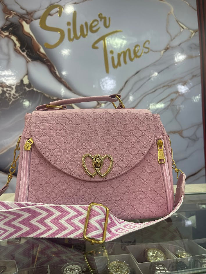BOLSO DAMA ROSADO CC