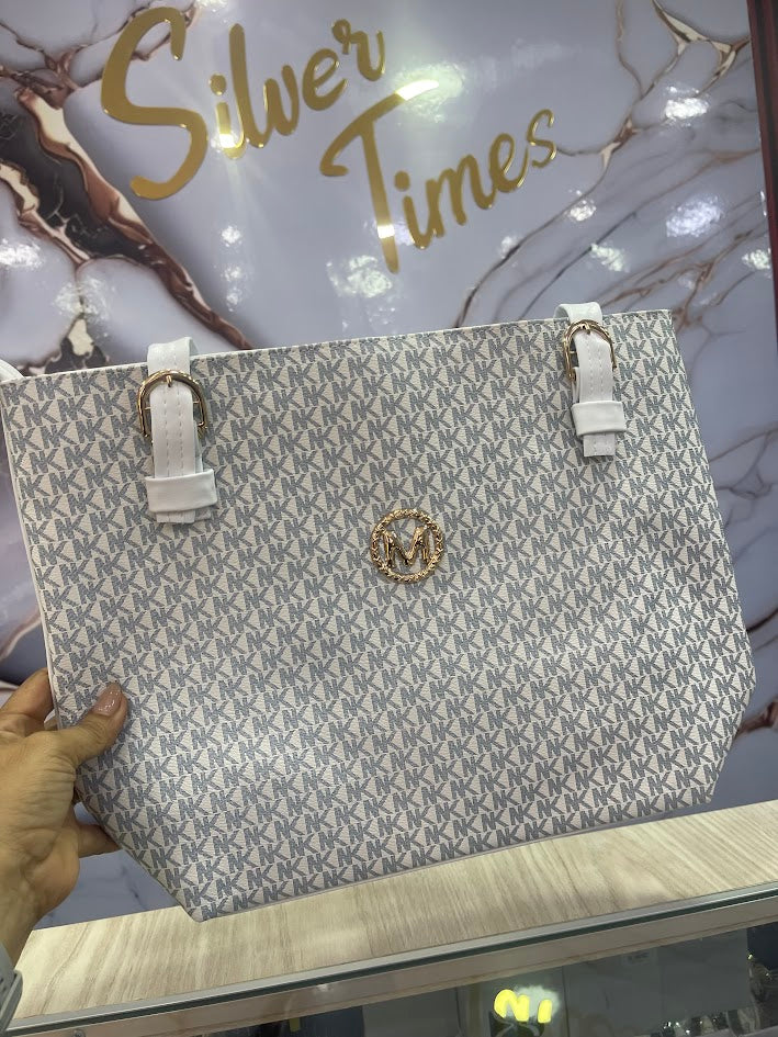 BOLSO DAMA MK BLANCO