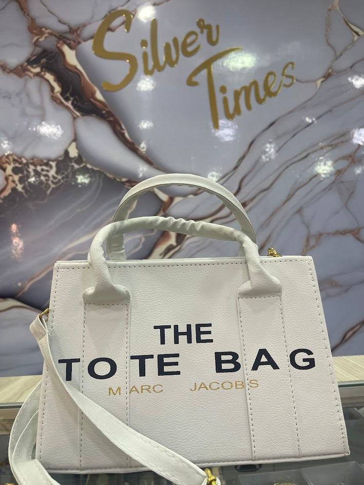 BOLSO DAMA BAG TOTE BLANCO