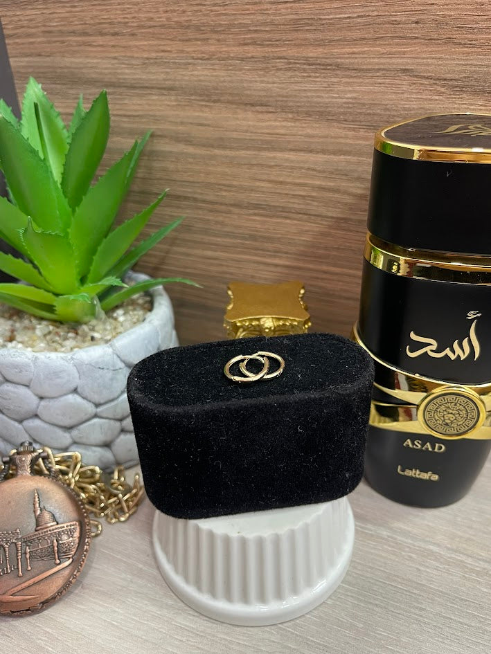 CANDONGA CLICK LISA 13MM ORO LAMINADO