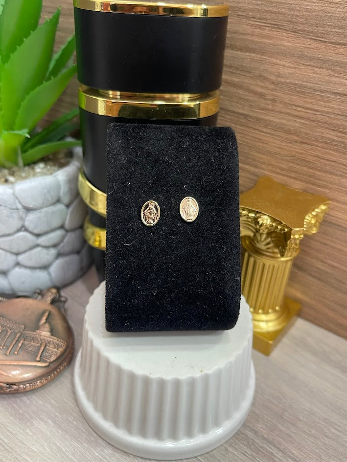 TOPO MILAGROSA 6MM ORO LAMINADO