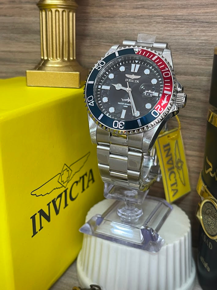 INVICTA PLATEADO PRO DIVER
