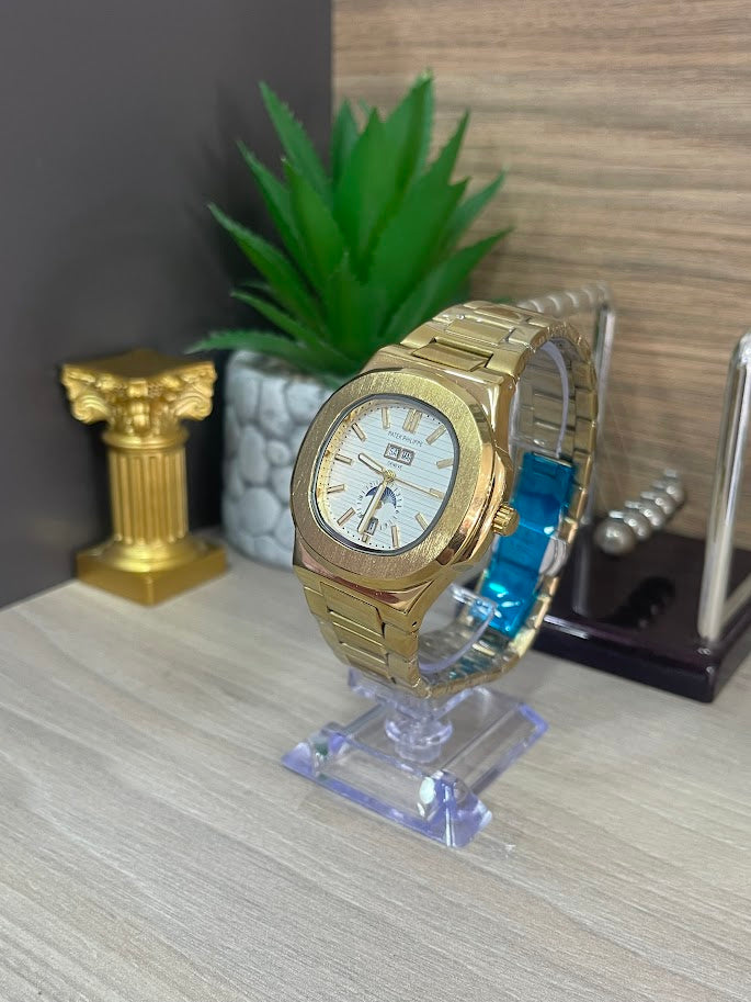 RELOJ PATEK DORADO