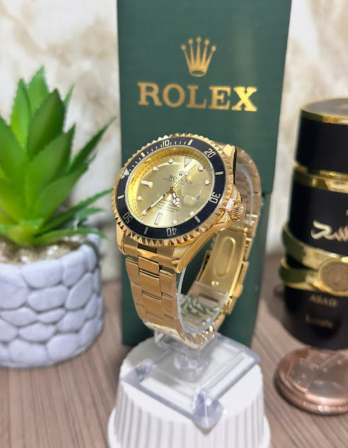 Rolex Dorado Esfera Dorada Semiautomático