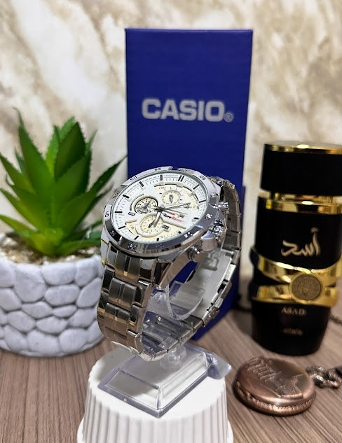 Casio Edifice Plateado