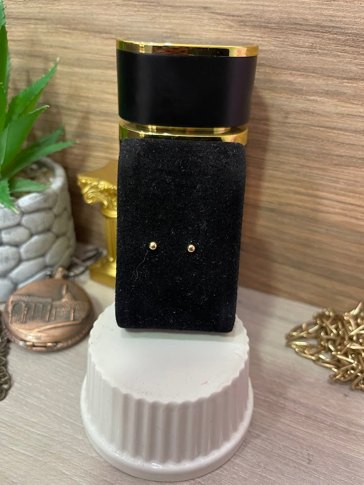 TOPO BALIN 3MM ORO LAMINADO