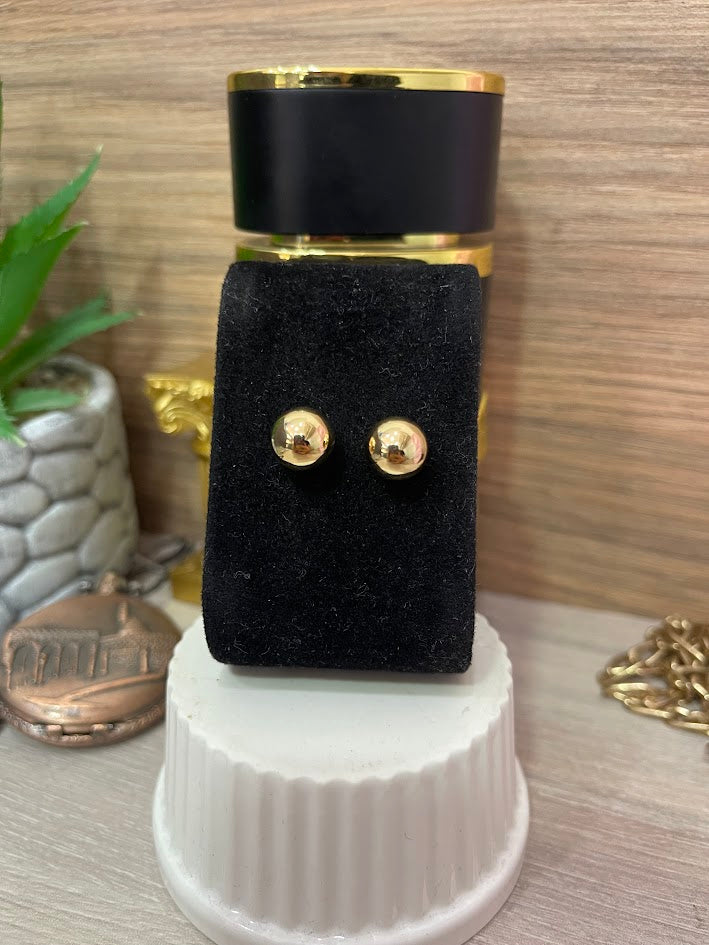 TOPO BALIN 10MM ORO LAMINADO
