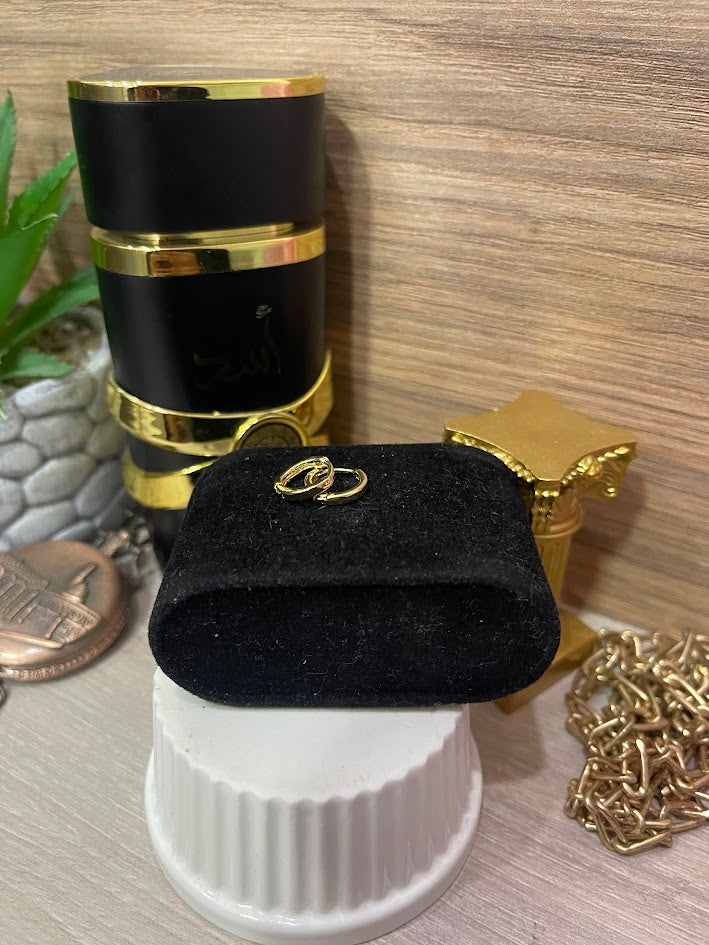 CANDONGA CLICK LISO 12MM ORO LAMINADO