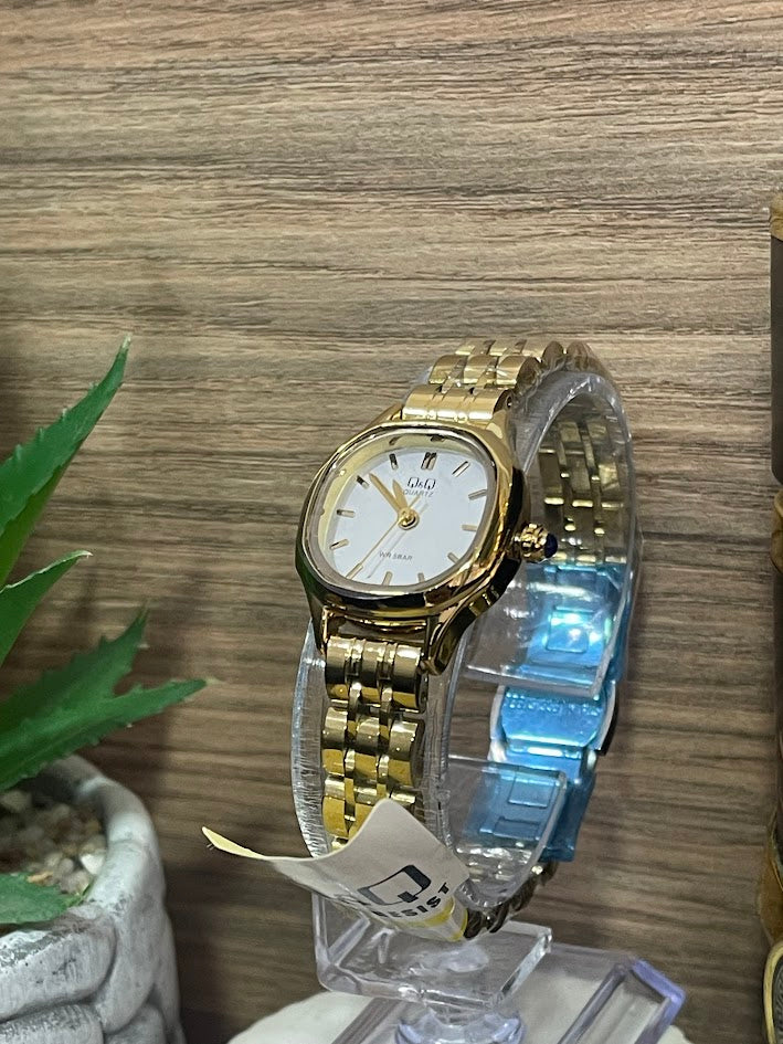 RELOJ QYQ MINI DAMA DORADO