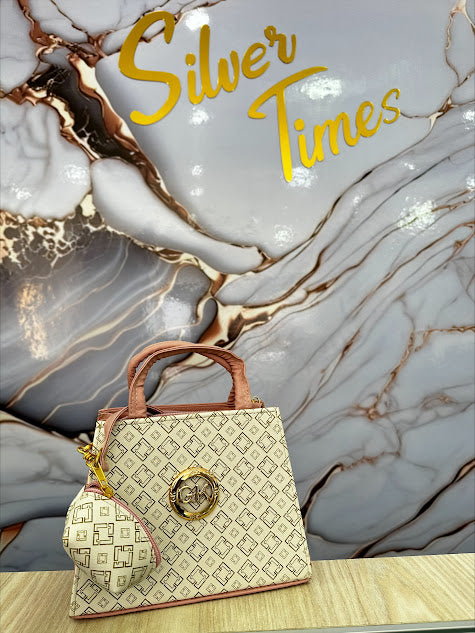 BOLSO TIPO CARTERA GK ROSA INCLUYE MONEDERO