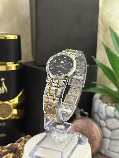 QYQ DAMA BICOLOR FONDO NEGRO NUMEROS