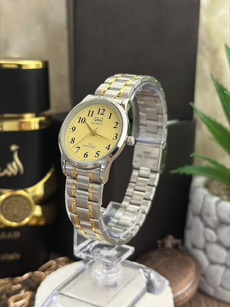 QYQ DAMA BICOLOR ESFERA AMARILLA