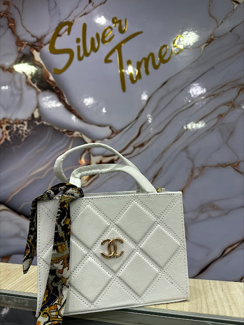 CARTERA CC BLANCA INCLUYE CORREA