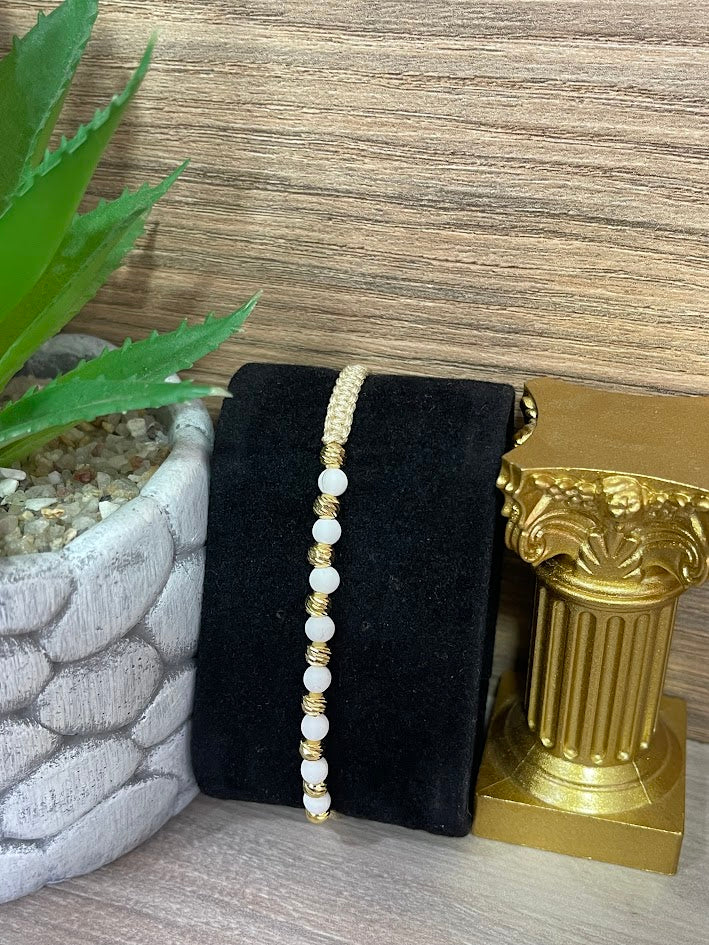 PULSO DAMA ORO LAMINADO BEIS