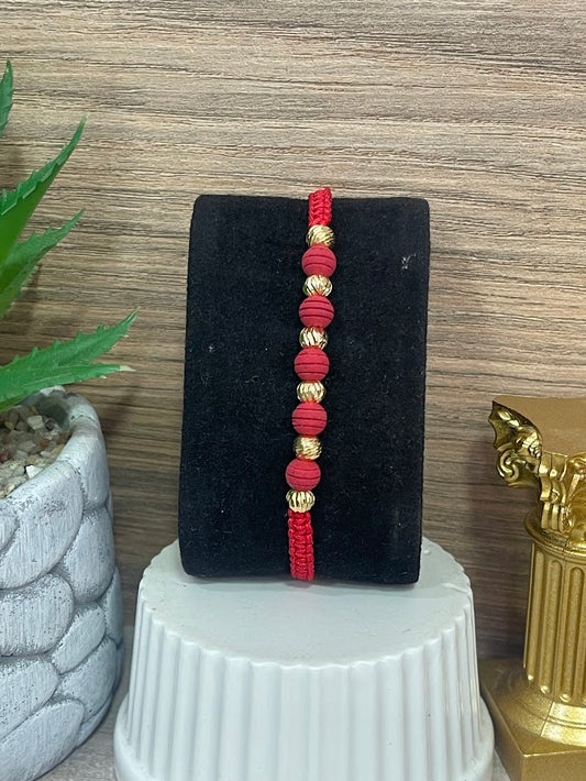 PULSO ORO LAMINADO X6 ROJO