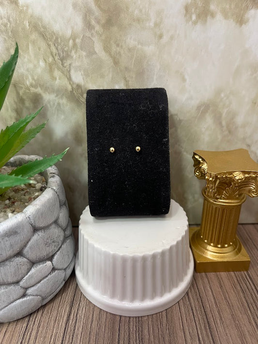 TOPO BALIN 3MM ORO LAMINADO
