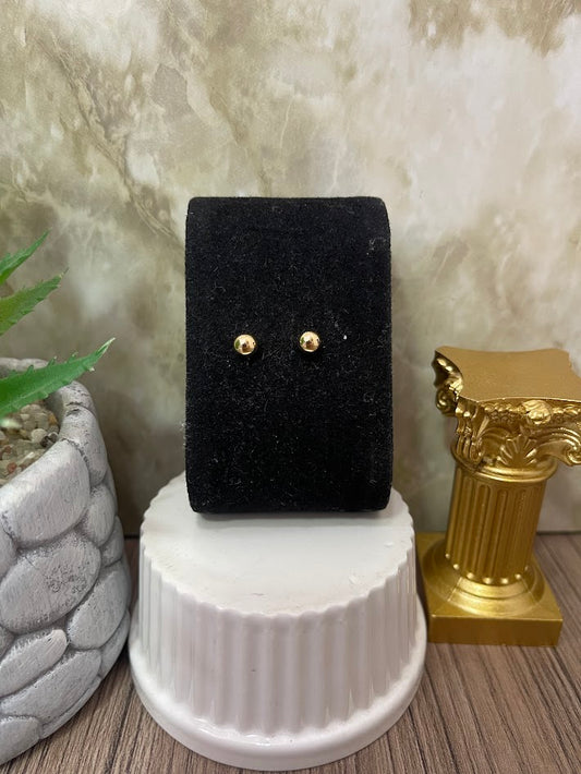 TOPO BALIN 5MM ORO LAMINADO