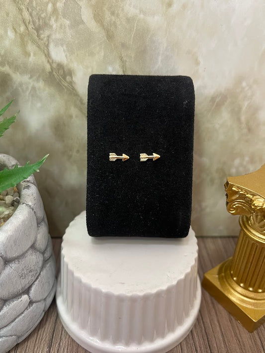 TOPO FLECHA LISA 3X8MM ORO LAMINADO