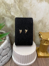 TOPO CORAZON LARGO LISO 5X8MM ORO LAMINADO