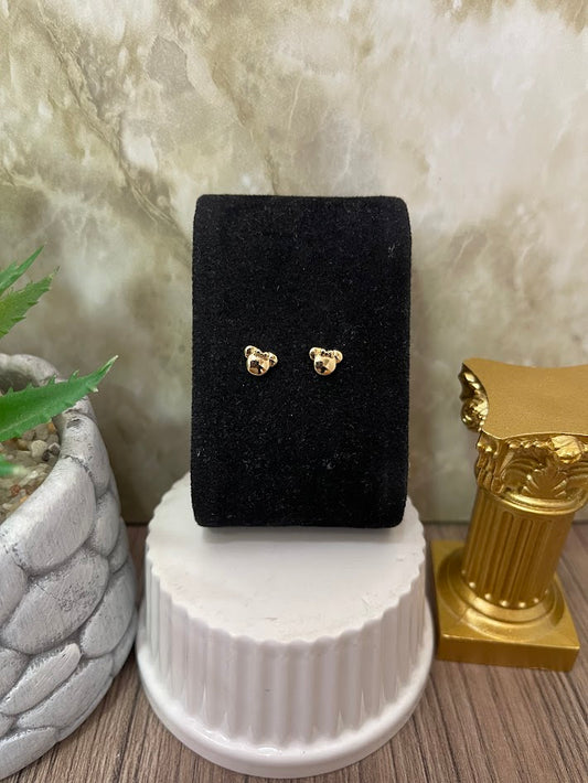TOPO LISO CABEZA DE RATON ORO LAMINADO