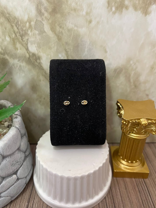 TOPO GUCCI MINI 5X3MM ORO LAMINADO