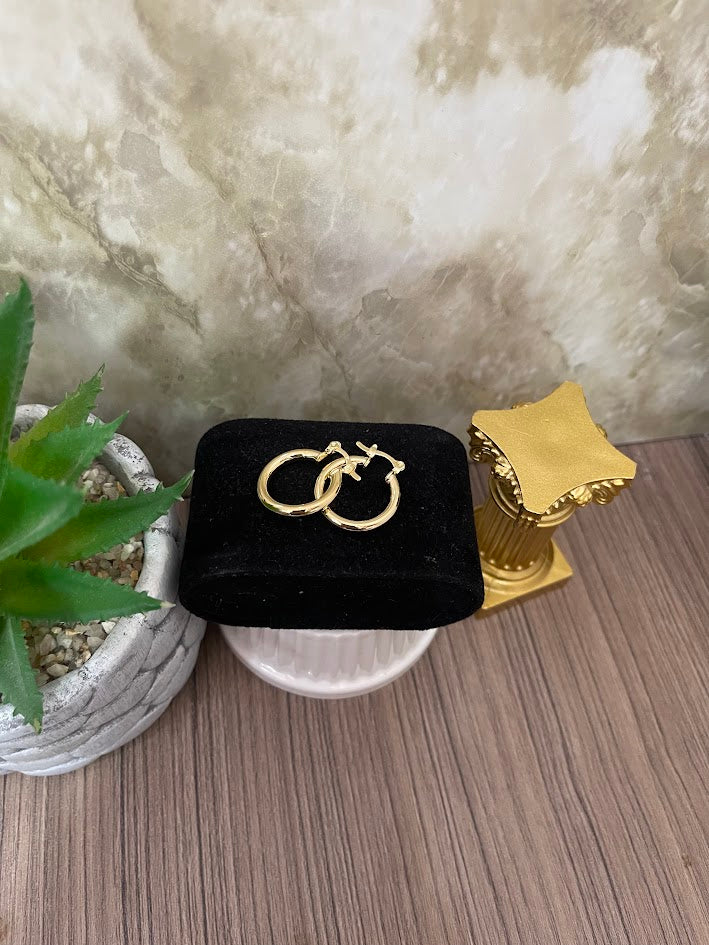 CANDONGA TUBO LISA 20MM ORO LAMINADO