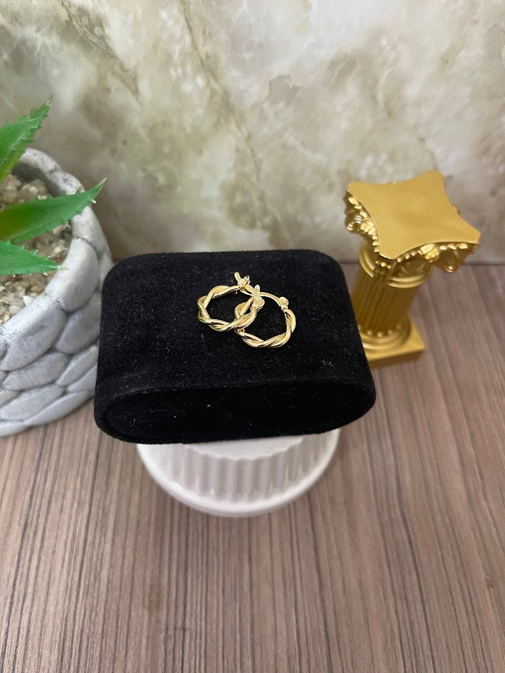 CANDONGA ENTORCHADA PQÑ ORO LAMINADO